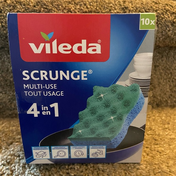 Vileda Scrunge Multi-Use Sponge - Picture 1 of 3